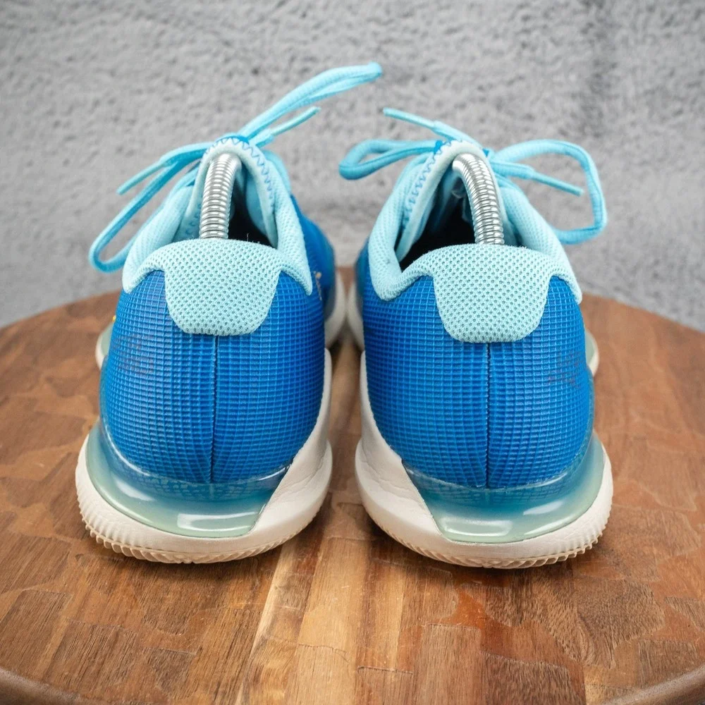 Nike Court Air Zoom Vapor Pro HC Blue White Tennis Shoes CZ0220-400 Men's Sz 9 - Picture 4 of 7